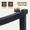 YSSOA Coffee 2 in 1 Sofa Side Round Nest Tables; Wood