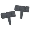 Lawn Fence Stone Look 41 pcs Plastic 393.7"