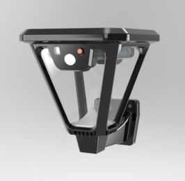 New Chinese Style Outdoor Solar Wall Lamp Courtyard Garden Decoration (Option: 083White light 100LED-2400mA-1PC)