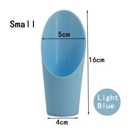 Plastic Bucket Shovel Barrel Shovel Succulent Planting Soil Shovel (Option: Small Size Nordic Blue)