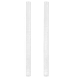 Water Moss Pillars For Climbing Vines And Green Plants (Option: White Pillar-2PCS)
