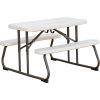 Kid's Picnic Table, Almond